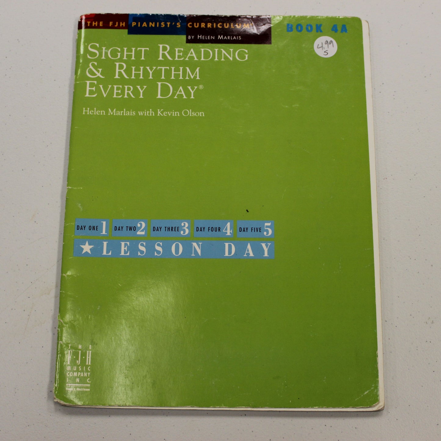 SIGHT READING & RHYTHM EVERY DAY BOOK 4A