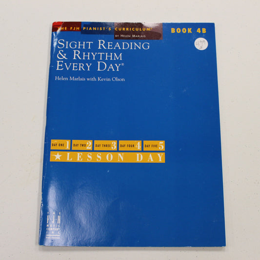 SIGHT READING & RHYTHM EVERY DAY BOOK 4B