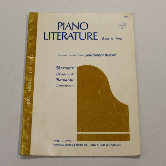 PIANO LITERATURE