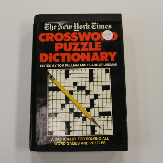 THE NEW YORK TIMES CROSSWORD PUZZLE DICTIONARY