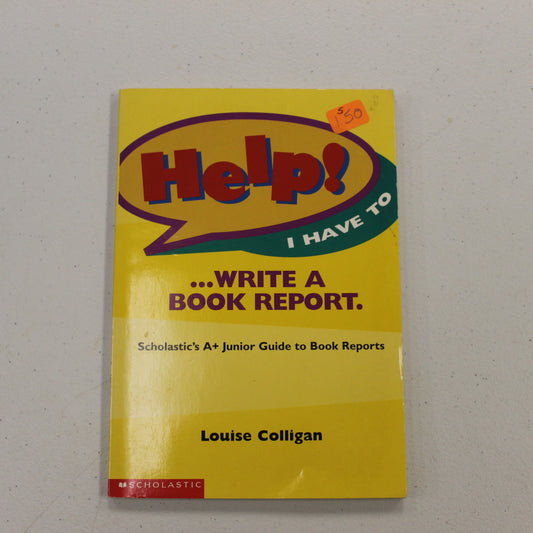 HELP! I HAVE TO WRITE A BOOK REPORT