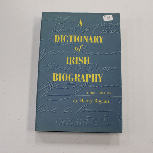 A DICTIONARY OF IRISH BIOGRAPHY