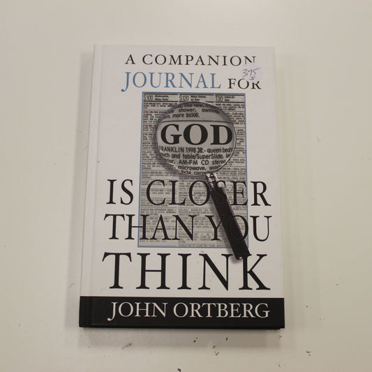 A COMPANION JOURNAL FOR GOD IS CLOSER THAN YOU THINK