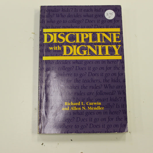 DISCIPLINE WITH DIGNITY