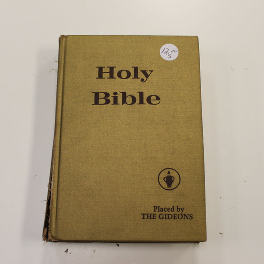 HOLY BIBLE PLACED BY THE GIDEONS