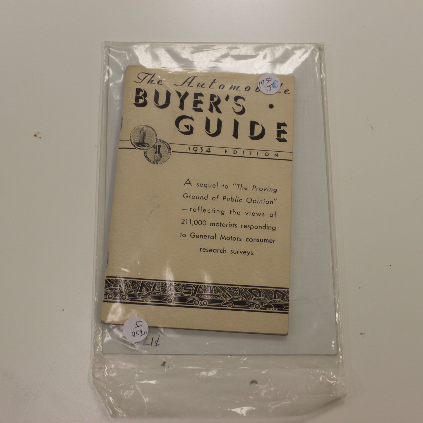 THE AUTOMOBILE BUYER'S GUIDE 1934 EDITION