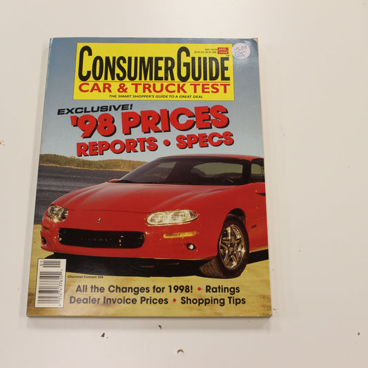 CONSUMER GUIDE CAR & TRUCK TEST '98 PRICES REPORTS, SPECS