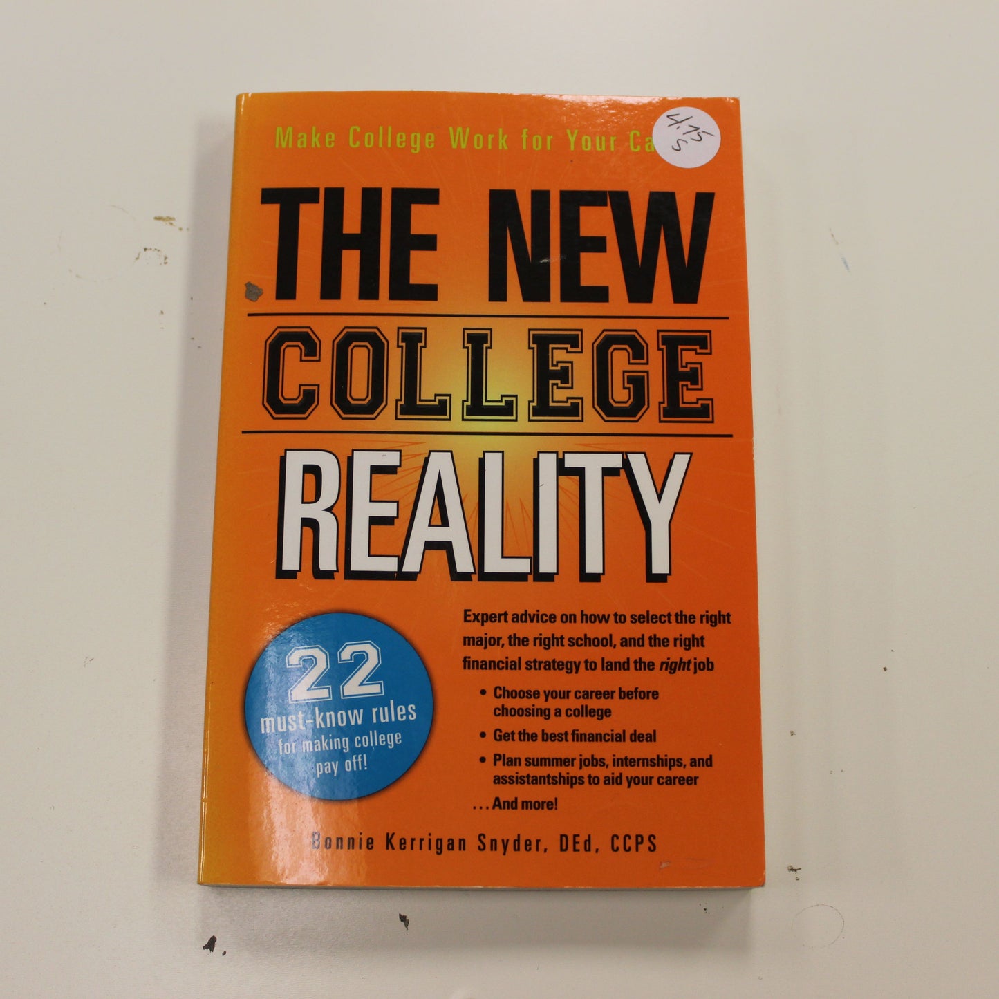 THE NEW COLLEGE REALITY