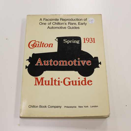 CHILTON AUTOMOTIVE MULTI-GUIDE SPRING 1931