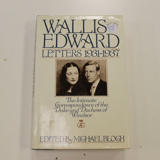 WALLIS AND EDWARD LETTERS 1931-1937