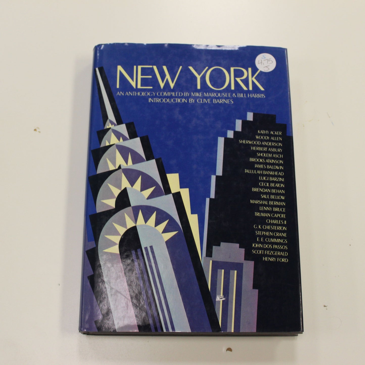 NEW YORK AN ANTHOLOGY