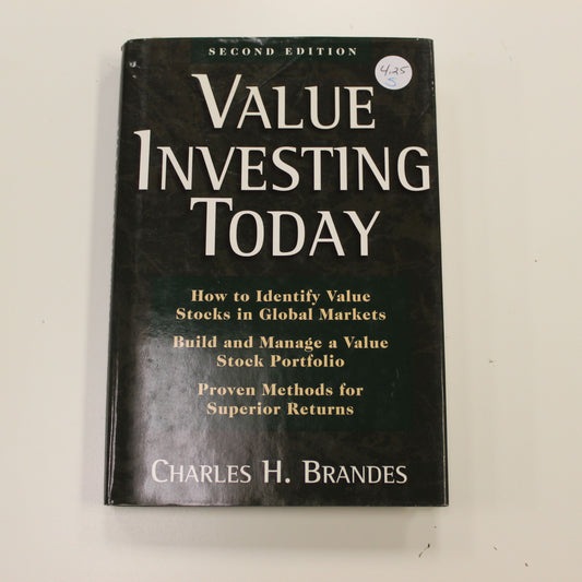 VALUE INVESTING TODAY - 2ND EDITION