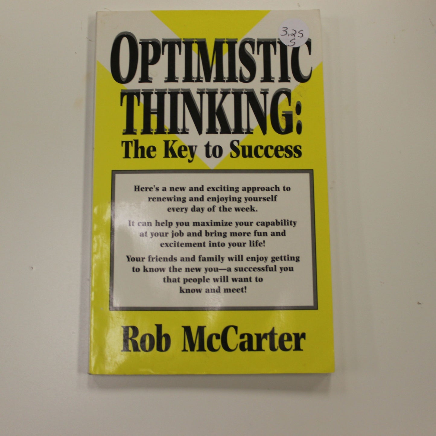 OPTIMISTIC THINKING THE KEY TO SUCCESS