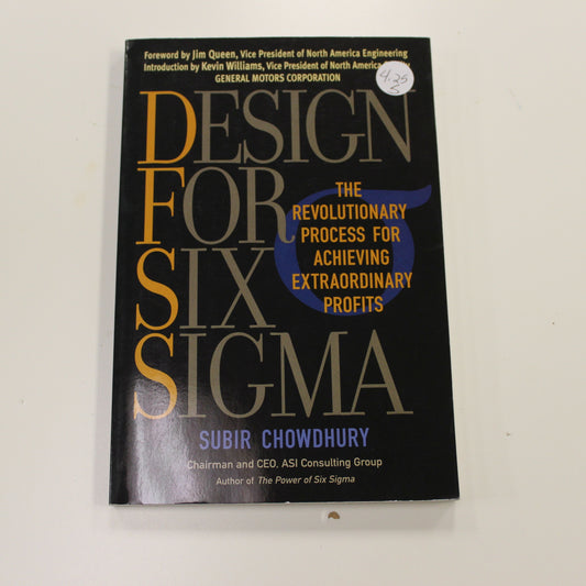 DESIGN FOR SIX SIGMA