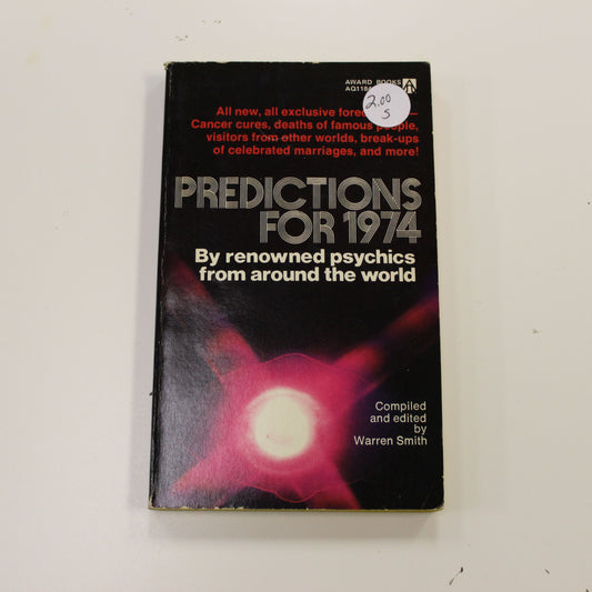 PREDICTIONS FOR 1974