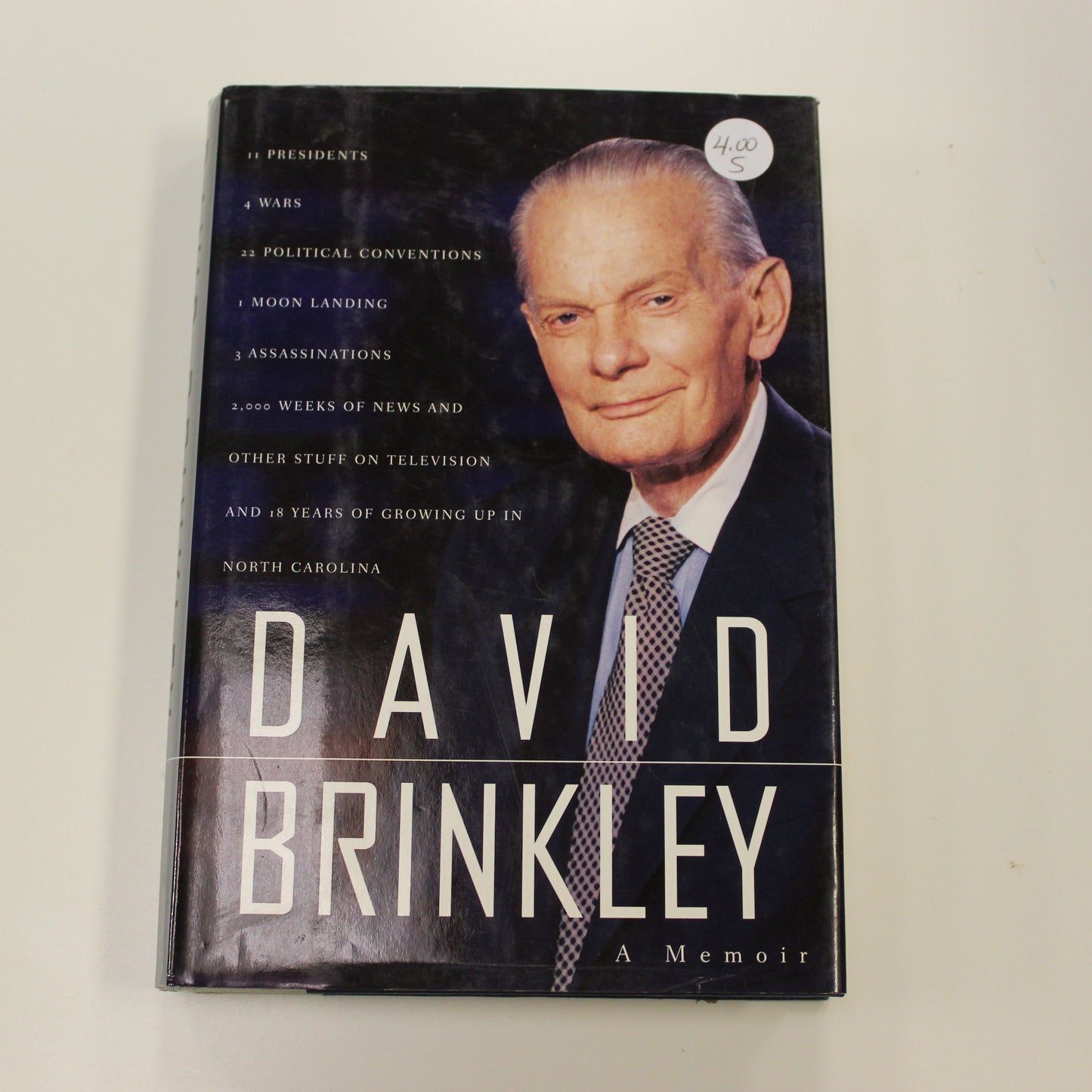 DAVID BRINKLEY A MEMOIR