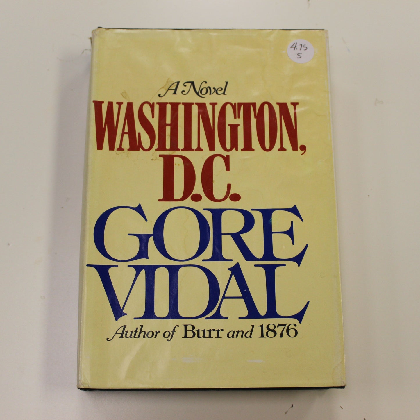 WASHINGTON D. C. GORE VIDAL