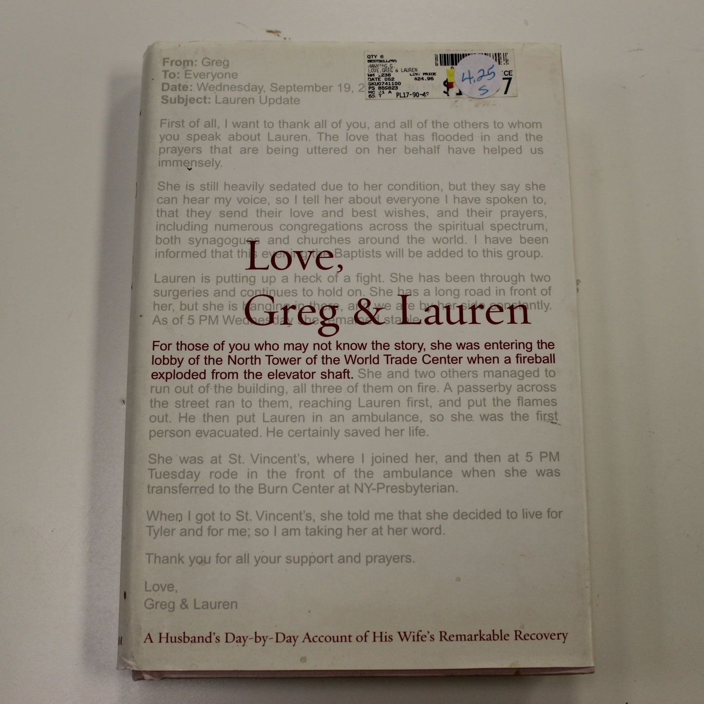 LOVE, GREG & LAUREN