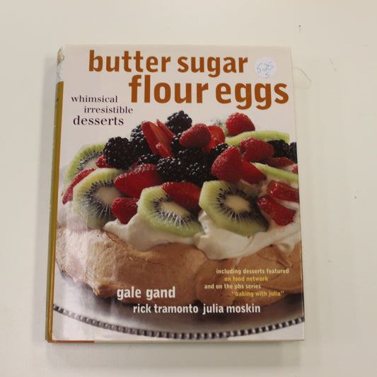 BUTTER SUGAR FLOUR EGGS