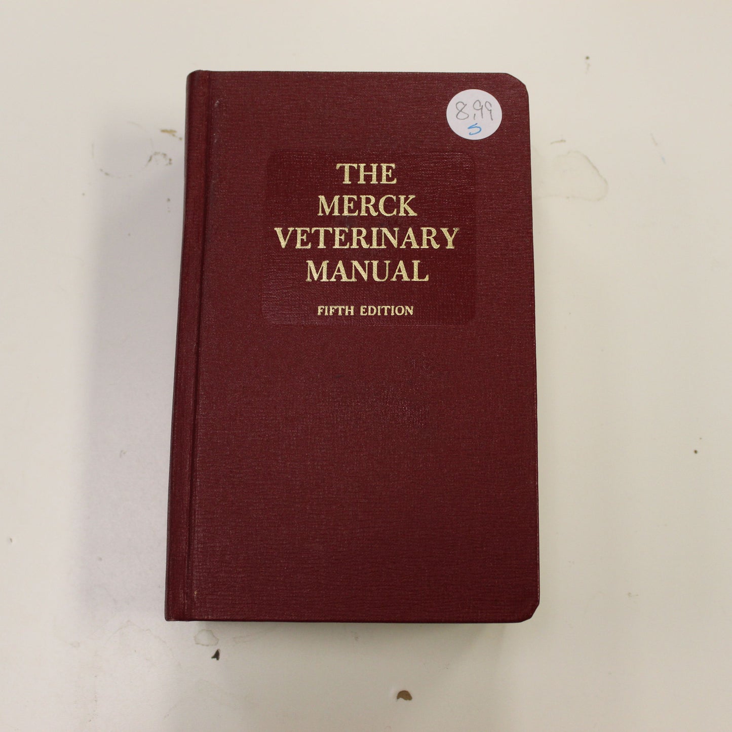 THE MERCK VETERINARY MANUAL - FIFTH EDITION