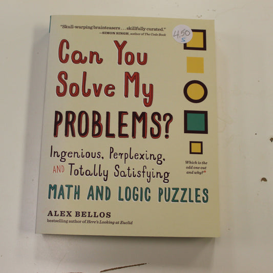 CAN YOU SOLVE MY PROBLEMS?