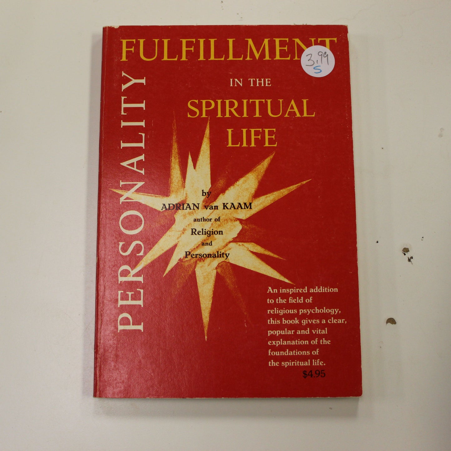 PERSONALITY FULFILLMENT IN THE SPIRITUAL LIFE