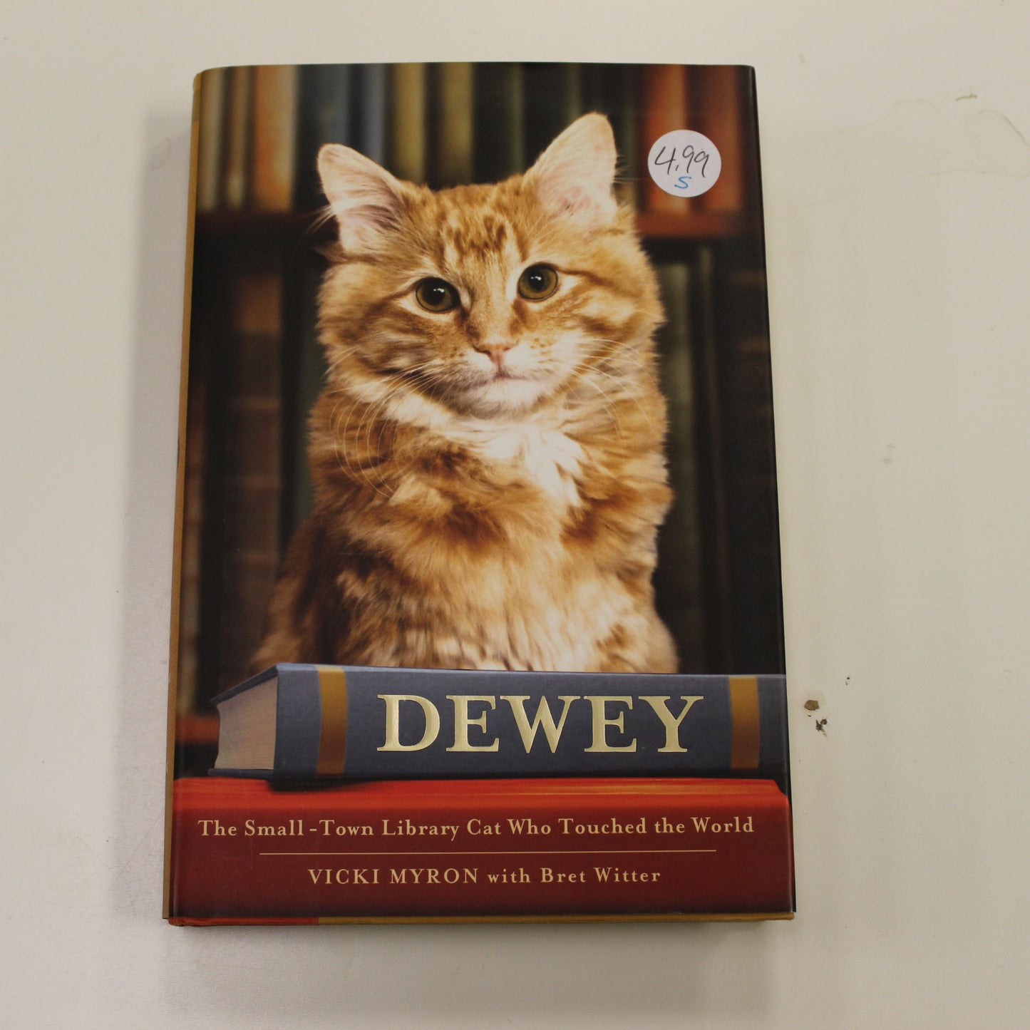 DEWEY THE SMALL TOWN LIBRARY CAT WHO TOUCHED THE WORLD