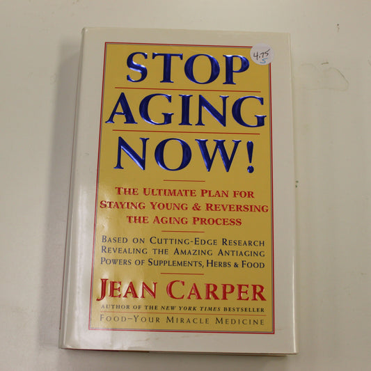 STOP AGING NOW!