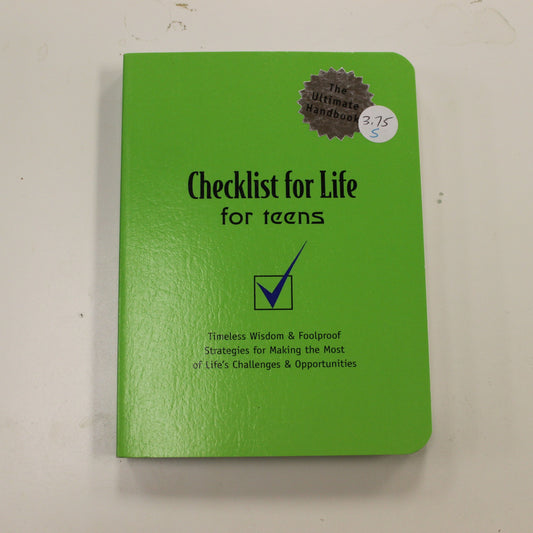 CHECKLIST FOR LIFE FOR TEENS