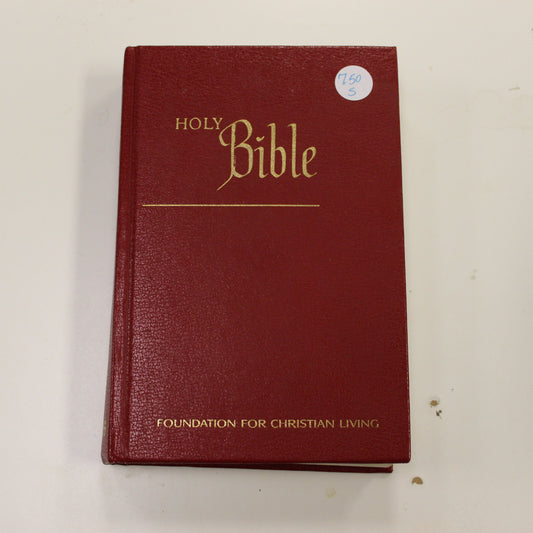 HOLY BIBLE FOUNDATION FOR CHRISTIAN LIVING