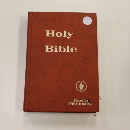 HOLY BIBLE PLACED BY THE GIDEONS