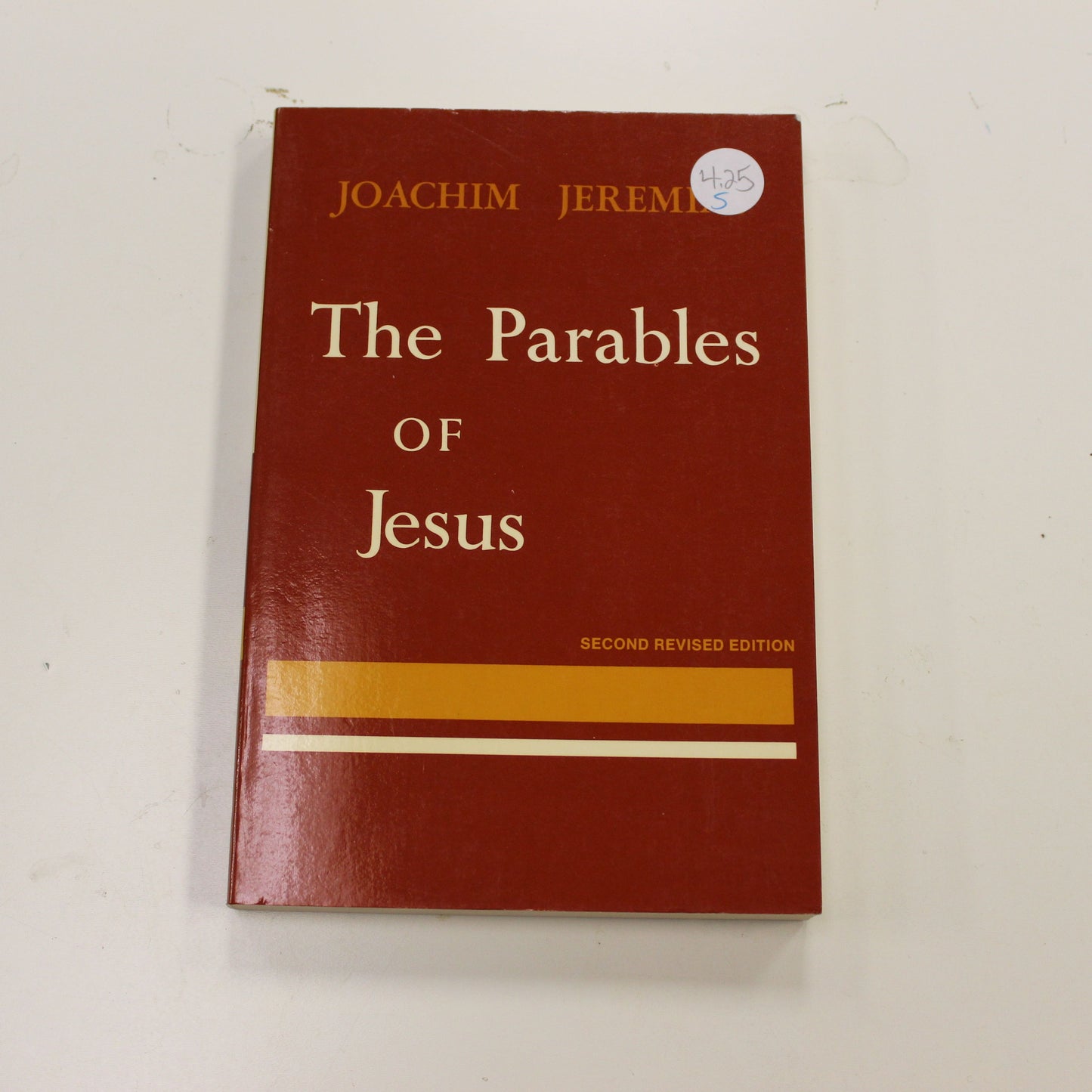 THE PARABLES OF JESUS SECOND REVISED EDITION