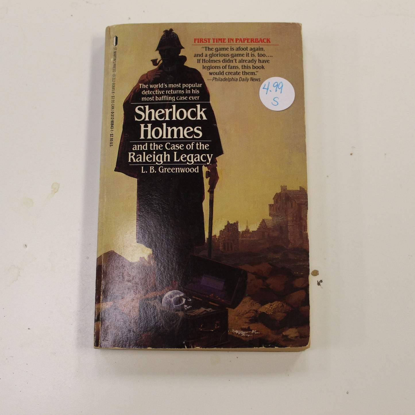 SHERLOCK HOLMES AND THE CASE OF THE RALEIGH LEGACY