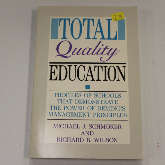 TOTAL QUALITY EDUCATION