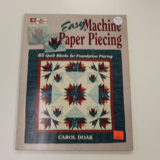 EASY MACHINE PAPER PIECING